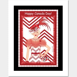 Happy Canada Day! Graphic Posters and Art